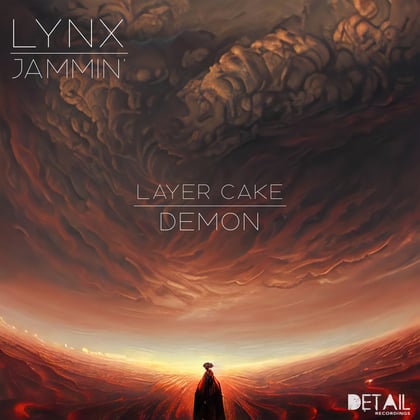 Layer Cake album by Lynx - Drum and Bass Cover Art