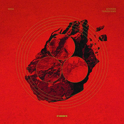 Asteroids (Tsuruda Remix) album by Prolix - Drum and Bass Cover Art