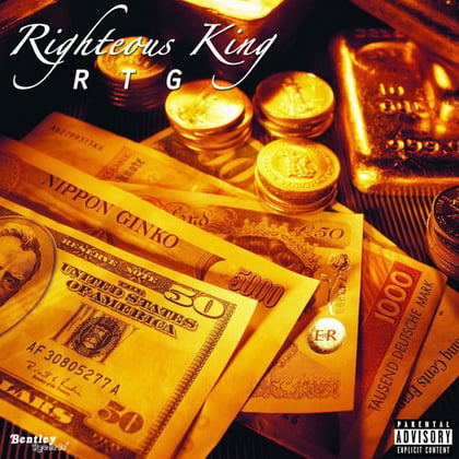 Righteous King album by RTG - Drum and Bass Cover Art