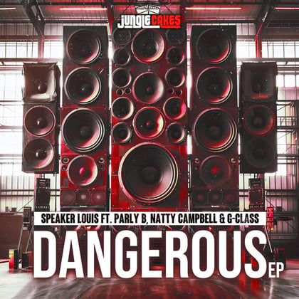 Dangerous EP album by Parly B - Drum and Bass Cover Art