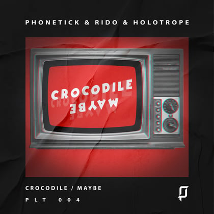 Crocodile / Maybe album by Rido - Drum and Bass Cover Art