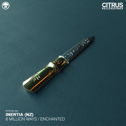 6 Million Ways / Enchanted album by Inertia (NZ) - Drum and Bass Cover Art