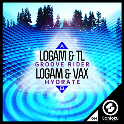Groove Rider / Hydrate album by Logam - Drum and Bass Cover Art