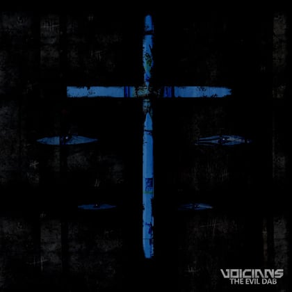 The Evil Dab album by Voicians - Drum and Bass Cover Art