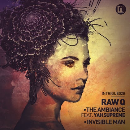 The Ambiance / Invisible Man album by Raw Q - Drum and Bass Cover Art