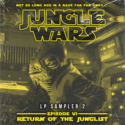 Jungle Wars: Episode VI - LP Sampler 2 album by Euphonique, Conrad Subs & Epicentre - Drum and Bass Cover Art