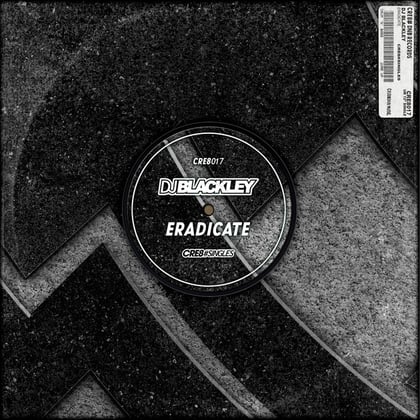 CRE8#Singles album by Blackley - Drum and Bass Cover Art
