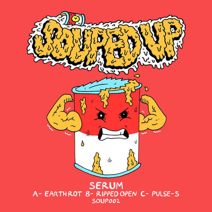 Earth Rot album by Serum - Drum and Bass Cover Art