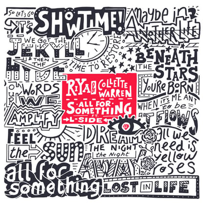 All for Something album by Riya, Collette Warren & L-Side - Drum and Bass Cover Art