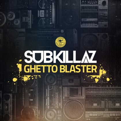 Ghetto Blaster album by Nick The Lot & Sub Killaz - Drum and Bass Cover Art