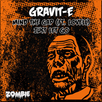 Mind The Gap album by Gravit-E - Drum and Bass Cover Art