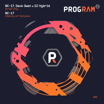 Scrub City / History of Violence album by NC-17, Dave Owen & DJ Hybrid - Drum and Bass Cover Art