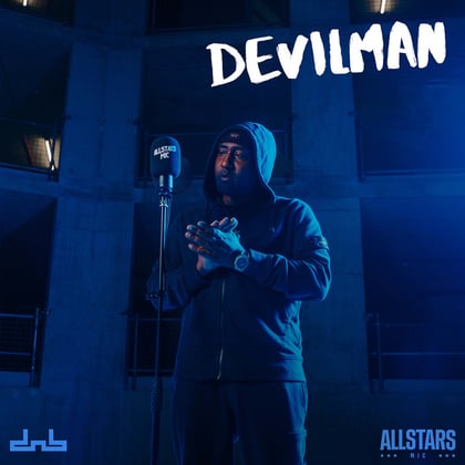 Allstars MIC (feat. DnB Allstars) album by Vibe Chemistry, Devilman, Higher Sector & DnB Allstars - Drum and Bass Cover Art