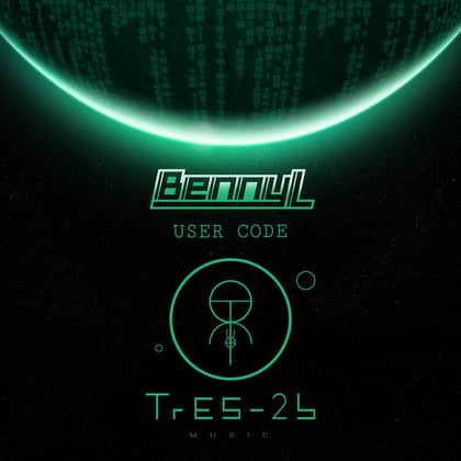 User Code album by Benny L - Drum and Bass Cover Art