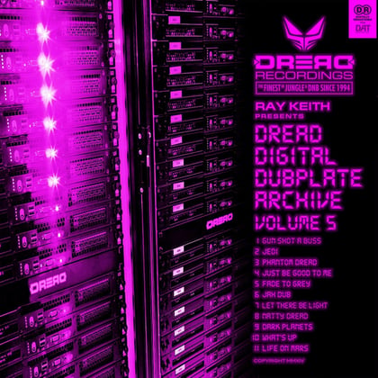 Dread Digital Dubplate Archive, Vol. 5 album by Ray Keith - Drum and Bass Cover Art