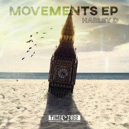 Movements album by Harley D - Drum and Bass Cover Art