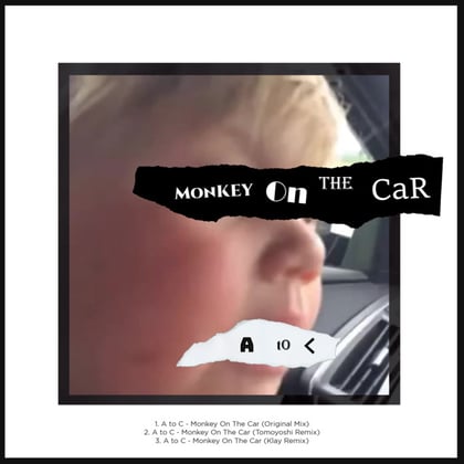 Monkey On The Car EP album by Tomoyoshi - Drum and Bass Cover Art