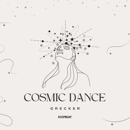 Cosmic Dance album by Grecker - Drum and Bass Cover Art