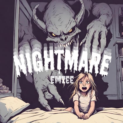 Nightmare album by EmZee - Drum and Bass Cover Art