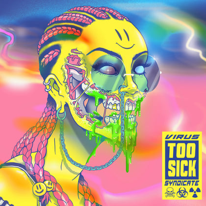 Too Sick album by Pythius - Drum and Bass Cover Art