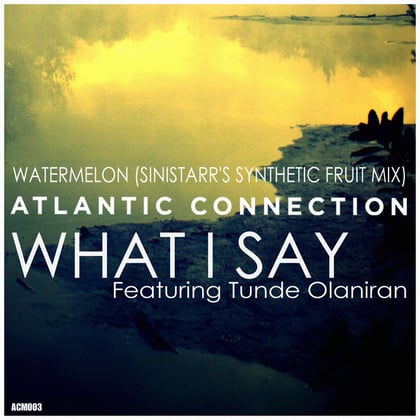 What I Say / Watermelon (Sinistarr's Synthetic Fruit Mix) album by Atlantic Connection - Drum and Bass Cover Art