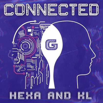 Connected Part 2 album by Hexa - Drum and Bass Cover Art