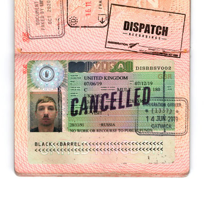Cancelled EP album by Black Barrel - Drum and Bass Cover Art