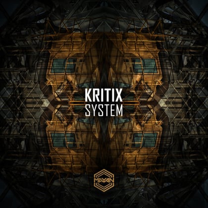 System album by Kritix - Drum and Bass Cover Art