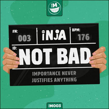 Not Bad album by Inja - Drum and Bass Cover Art