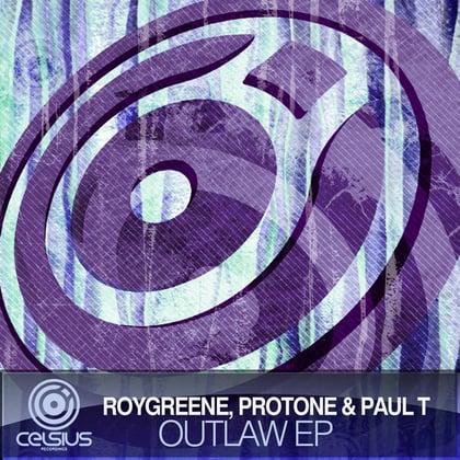 Outlaw EP album by RoyGreen & Protone - Drum and Bass Cover Art