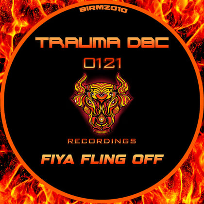 Fiya Fling Off album by Trauma DBC & theStandard - Drum and Bass Cover Art