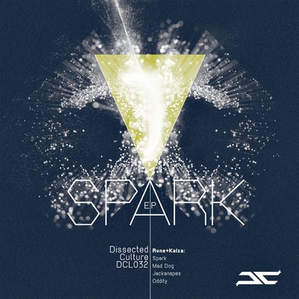 Spark EP album by Kaiza - Drum and Bass Cover Art