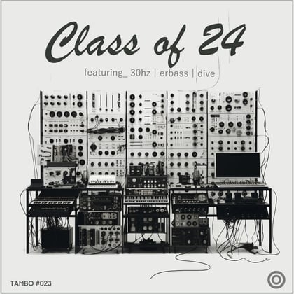 Class of 24 album by 30Hz, ERBass & dive - Drum and Bass Cover Art