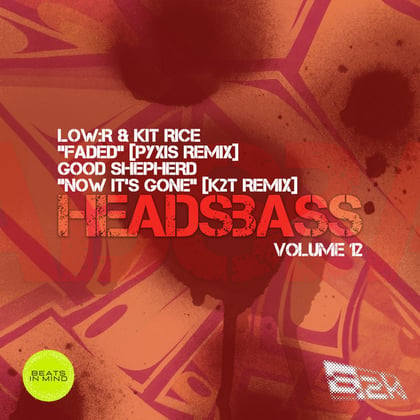 Faded (pyxis Remix) album by Low:r, Kit Rice & pyxis - Drum and Bass Cover Art