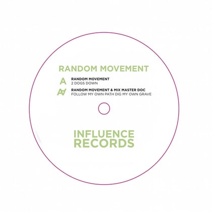 2 Dogs Down / Follow My Own Path, Dig My Own Grave album by Random Movement & Mixmaster Doc - Drum and Bass Cover Art