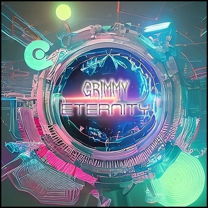 Eternity album by Grimmy - Drum and Bass Cover Art