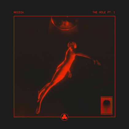 The Hole Pt. 1 album by Noisia - Drum and Bass Cover Art