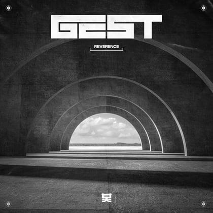 Reverence album by GEST - Drum and Bass Cover Art