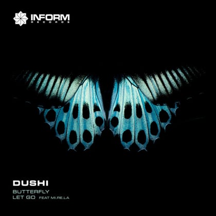 Butterfly / Let Go feat mi.re.la album by Dushi - Drum and Bass Cover Art