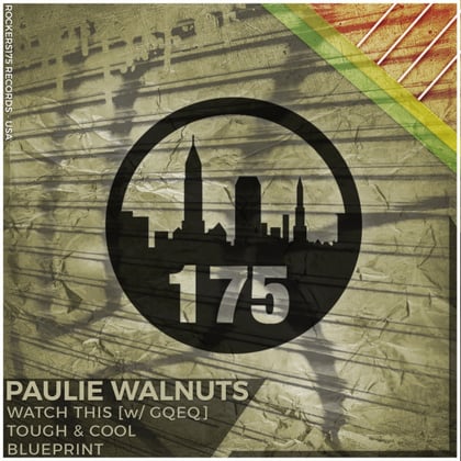 Tough & Cool album by Paulie Walnuts - Drum and Bass Cover Art