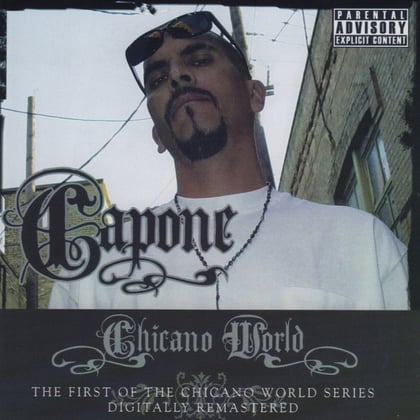 Chicano World album by Capone - Drum and Bass Cover Art