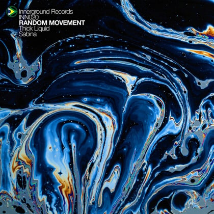 Thick Liquid / Sabina album by Random Movement - Drum and Bass Cover Art