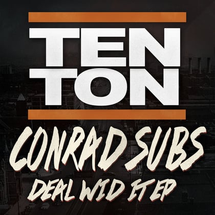 Deal With It album by Conrad Subs - Drum and Bass Cover Art