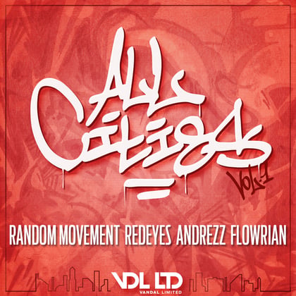 All Cities EP Vol 1 album by Andrezz, Flowrian, Random Movement & Redeyes - Drum and Bass Cover Art