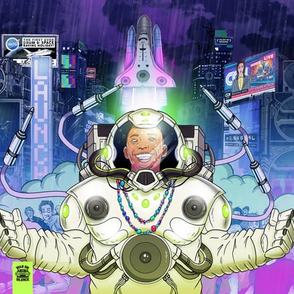 Launch album by Crissy Criss & Inja - Drum and Bass Cover Art