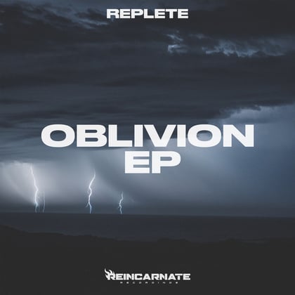 Oblivion album by Replete - Drum and Bass Cover Art