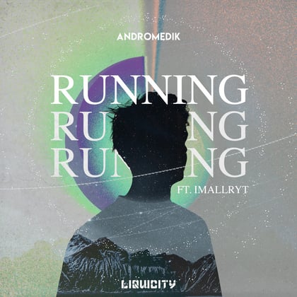 Running album by Andromedik - Drum and Bass Cover Art