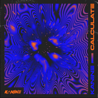 Calculate album by Kanine - Drum and Bass Cover Art