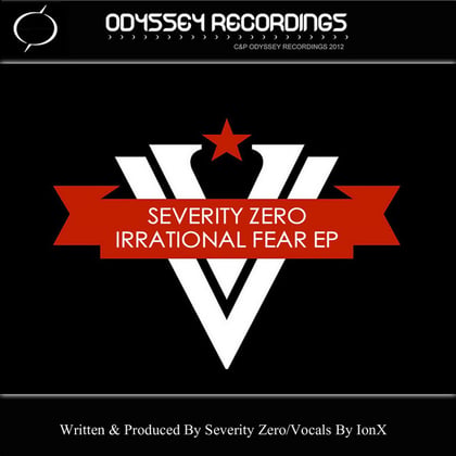 Irrational Fear album by Severity Zero - Drum and Bass Cover Art