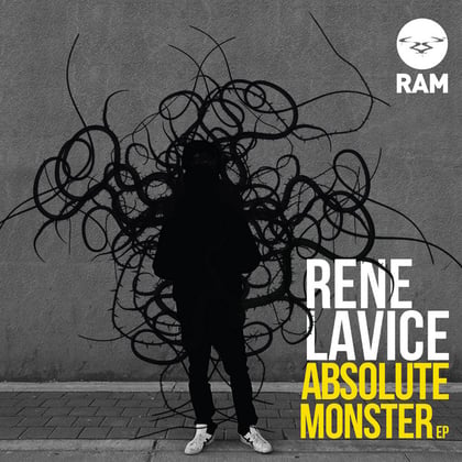 Absolute Monster EP album by René LaVice - Drum and Bass Cover Art